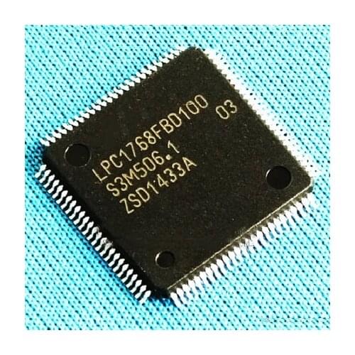 1pcs/lot LPC1768FBD100 LQFP100 LPC1768FBD QFP LPC1768 32-bit ARM Cortex-M3 microcontroller and IC LQFP100