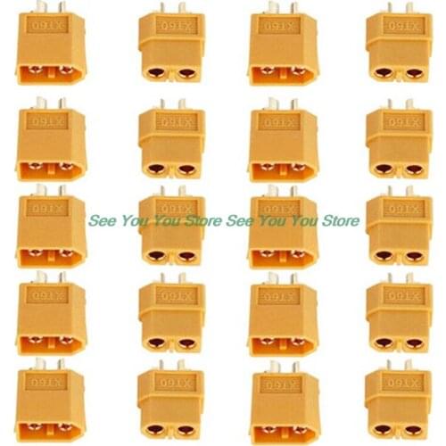 10/20PCS XT60 XT-60 XT 60 Plug Male Female Bullet Connectors Plugs For RC Lipo Battery Wholesale 5Pairs/10Pairs