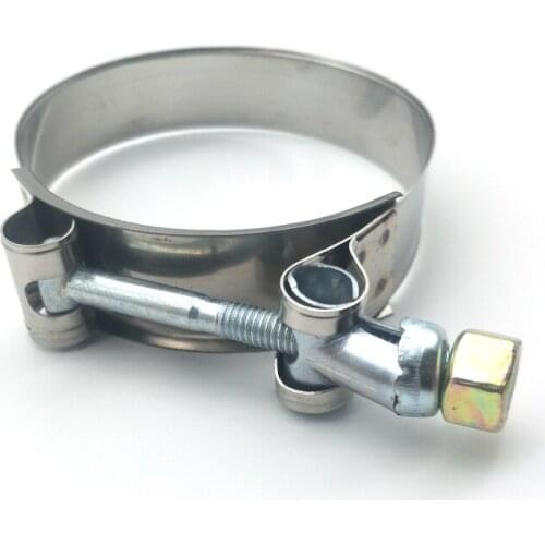 10x 2.5" 64-74mm Premium Stainless Steel T-Bolt Turbo Silicone Hose Clamp Clamps