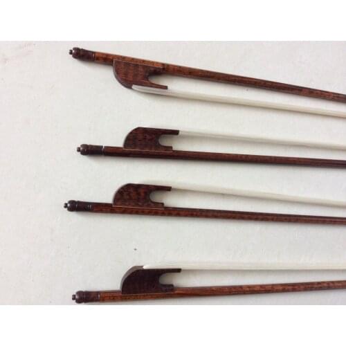 Viola bow one piece snakewood baroque style viola bow