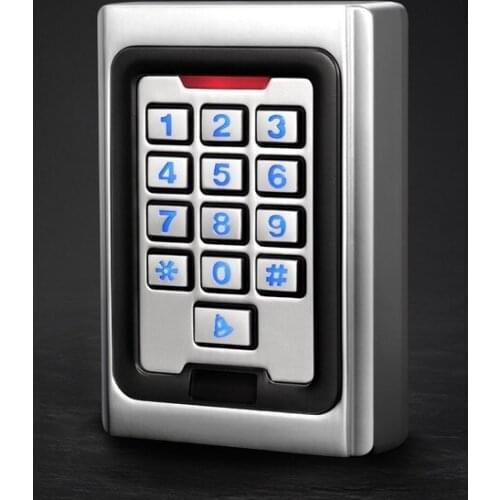 Standalone Keypad Access Control Metal case Keypad Security Entry Door Reader RFID 125Khz EM Card