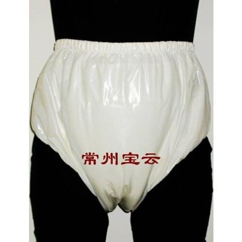 Free Shipping FUUBUU2033-WHITE-S free adult diapers large pvc adult diaper cloth diaper diapers for adults couche adulte ABDL