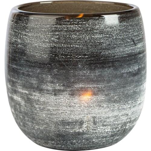 Black Dining Table Candle Holder Glass Wedding Modern Nordic Candle Holder Vintage Crystal Kerzenhalter Home Decoretion WE50ZT