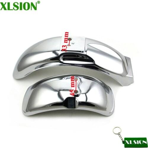 XLSION Chromed Plastic Front Rear Fender For Honda Z50 Z50A Z50J Z110 Z125 Monkey Bike Gorilla