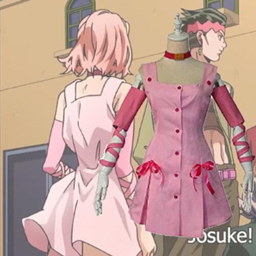 Anime JoJos Bizarre Adventure Sugimoto Reimi Cosplay Costume Custom Made