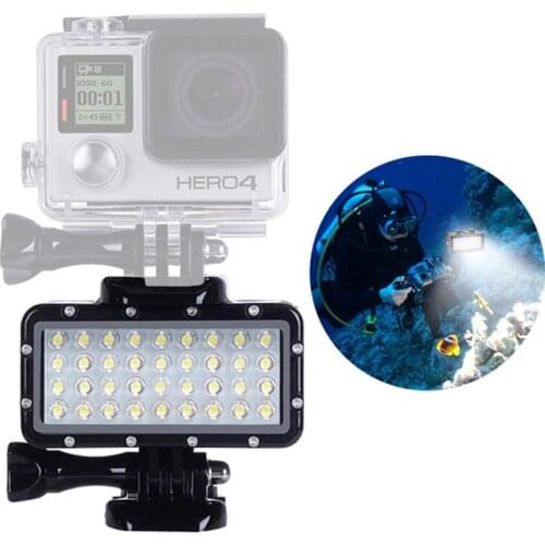 Diving Lamp Waterproof 45M Underwater Flash Light For GoPro Hero8 7 6 5 4 3 Xiaomi Yi 4K Lite mijia SJCAM SJ6 SJ7 SJ4000 Camera