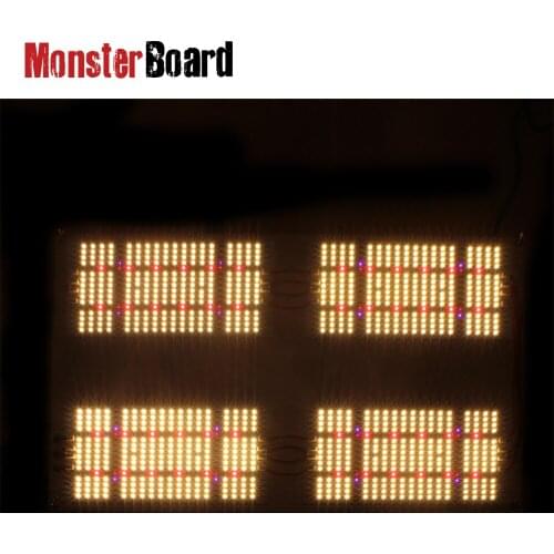 Geeklight hottest UV IR switch v4 plus indoor lighting monster board 480w lm301h 3000k mix cree xpe 660 Jane