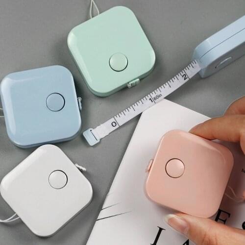Mini Small Tape Meter Tape Tailor Ruler Keychain Measuring Tape Clothing Size Tape Measure Sewing Tools Accessory