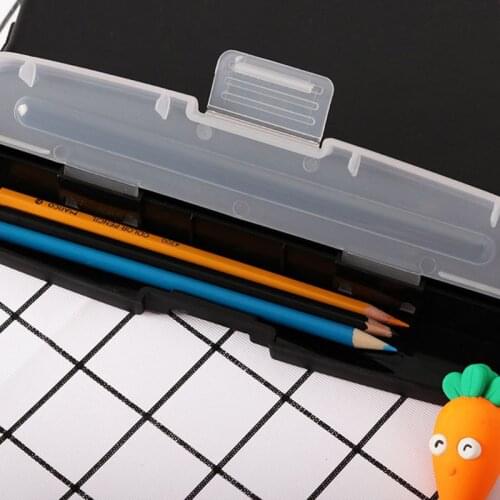 Multifunctional File Folder Organizer Clipboard Box Case Pen Holder Stationery