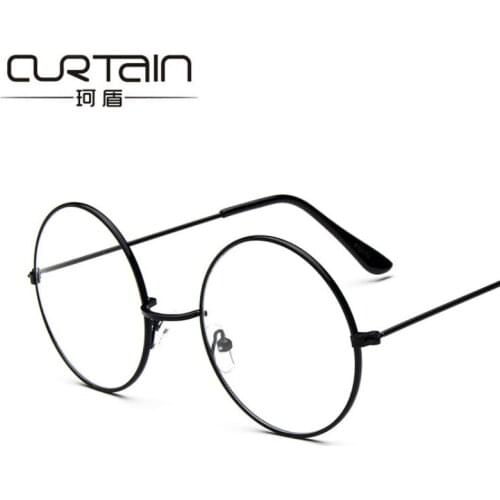 Fashion Women Cat Eye Glasses Frame Classic Brand Designer Twin-beams Eyeglass Frame Clear Lens Flat Panel Lens Brand Designer