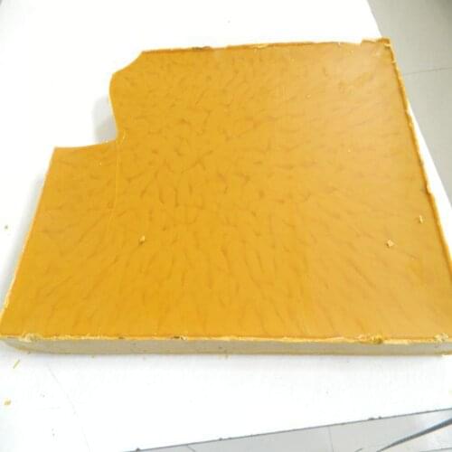 Natural pure yellow beeswax slab for candle 1kg