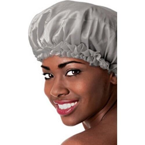 New Sleeping Hat Night Sleep Cap Hair Care Satin Bonnet Caps Nightcap For Women Men Unisex SDF-SHIP