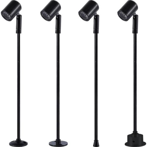 Surface Mounted 3W Led Showcase Light For Exhibition Display AC220V Led Mini Spot Jewelry Display Adjustable spotlights