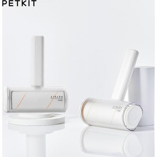 PETKIT 2 In1 Pet Sticky Hair Device Dog and Cat Hair Cleaner Household Bed Sofa Carpet Hair Remover Cat Accessories