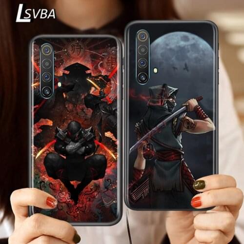 Silicone Cover Japan Samurai Ninja For Realme V15 X50 X7 X3 Superzoom Q2 C11 C3 7 7i 6s 6 5 Global Pro 5G Phone Case
