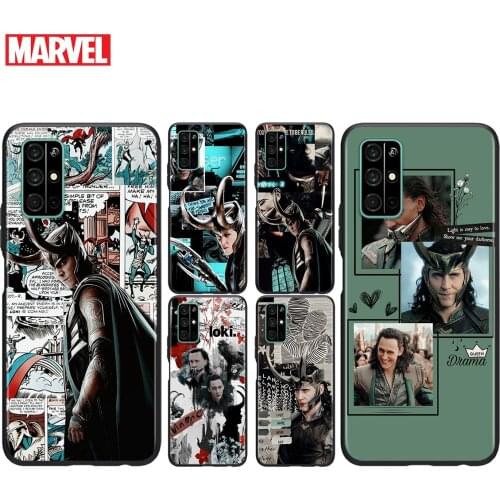 Silicone Cover Marvel Avengers Loki For Honor V30 View 20 V20 30i 30S 30 20S 20E 20i 20 Lite Pro Plus Phone Case