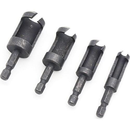 URANN 8pcs/set High-carbon Steel Cork Cutters Woodworking Drills Cylindrical Claw Dowel Drill Bits Cork Making Tool