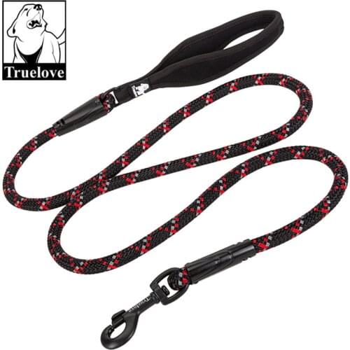Truelove nylon rope dog leash running for medium large dogs Reflective with soft handle walk pet lead rope pet Dog accessories