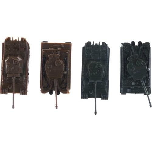 1Pcs 1:144 Scale Finished Model Toy 4D Sand Table Plastic Tiger Tanks World War II Germany Panther Tank