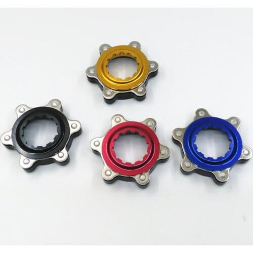 1pcs New Bicycle Disc Brake Center Lock Adapter Disc Brake Rotor Adaptor for 6 Bolt Rotors to Centerlock Hubs Bicycleparts