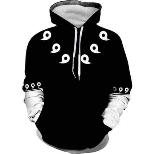 2021 Japan Anime Jackets Fashion Men Hoodies Sweatshirts Uzumaki Akatsuki Haruno Sakura black hoodie Streetwear