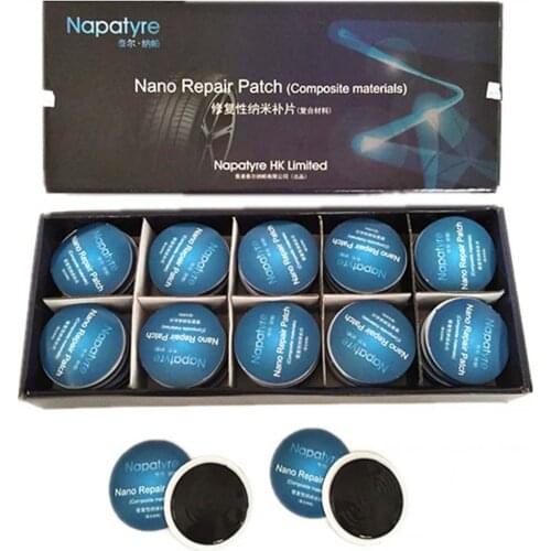 50PCS/Set Fast Self-adhesive Cold Film Car Drying Inner Tube Vacuum Tire Repair Tool Without Glue Patch