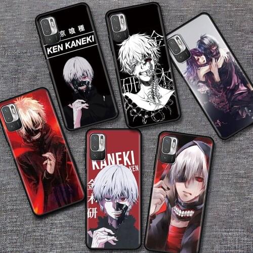 Phone Case for Xiaomi Redmi Note 9S 9 8 Pro 9C 7 8T 8 10 Pro 9A 7A K40 8A Hot Anime Tokyo Ghoul Soft Bag Cover Funda Capa