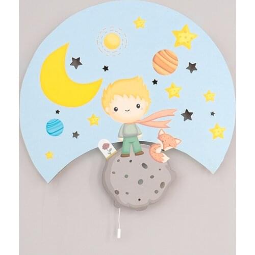Weft Children Wooden Design Lighting Decorative Modern Bedroom Wall Lamps Led Light Night Light 2021 Model 012