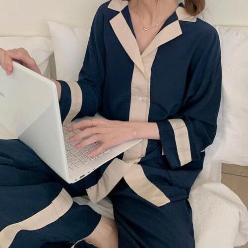 Houzhou Women's Long Sleeve Pajamas