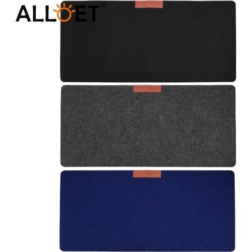 Office Computer Desk Mat Table Gamer Mousepad Keyboard Non-slip Mouse Pad Wool Felt Laptop Cushion Desk Mat Large Cover 70*33cm