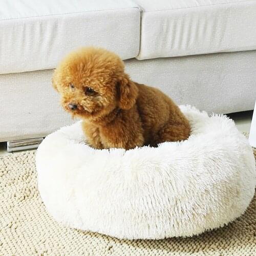 Plush cat dog house beds house soft comfortable pet supplies pet rest bed cushion Large medium small pet supplies 40/50/60cm