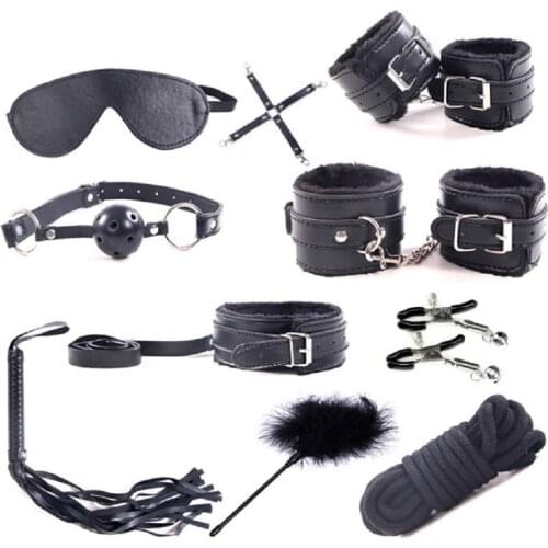 HOT China Factory Price BDSM Sex toy Personality Luxury Bondage Restrains Kit Bed Hidden Belt Temptation Sex toy for SM Sex