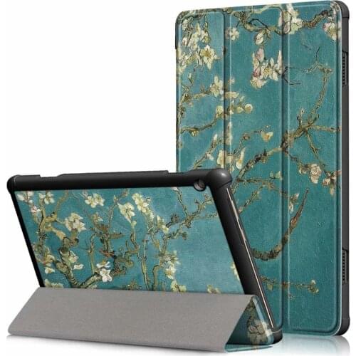 Magnetic Slim PU Leather Case For Lenovo tab M10 TB-X605L TB-X605F Tablet Cover For Lenovo Tab M10 HD TB-X505L TB-X505F Case