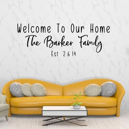 Cute Barker Family Removable Pvc Wall Stickers Pvc Wall Decals Diy Pvc Home Decoration Accessories Bedroom Wall Stickers