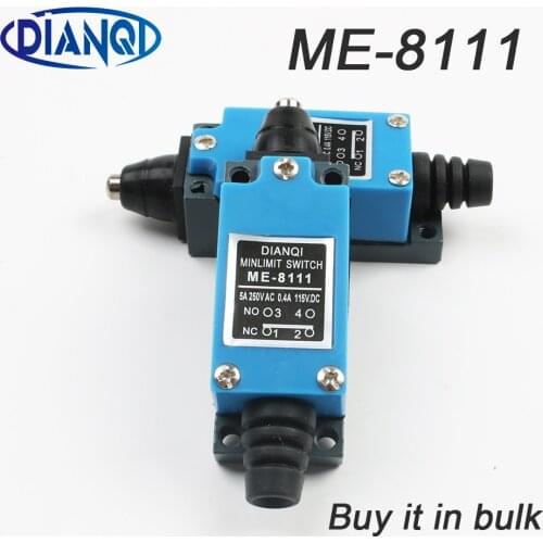 ME-8111 P137 Travel Momentary Limit Switch direct pressure ME8111 SPDT Short Spring Plunger Mini 1NO 1NC Micro Switch