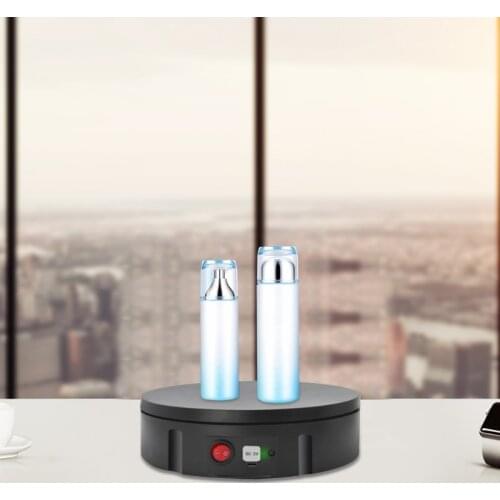 Motorized Rotating Display Stand 9 Inch /Load 22 360 Degree Electric Rotating Turntable for Photography Products Display
