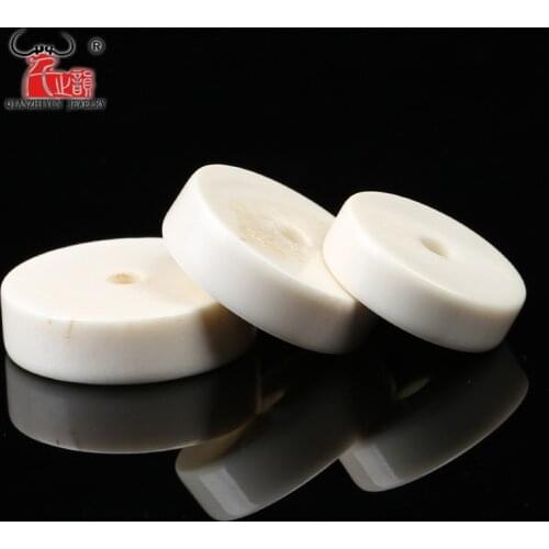 Natural deer horn carving bagel DIY buddhist beads