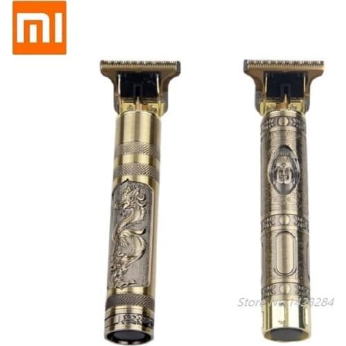 New Electric hair clipper mens oil head Haircut Household Hair Trimmer Buddha Carving Retro Hair Razor male Shaver