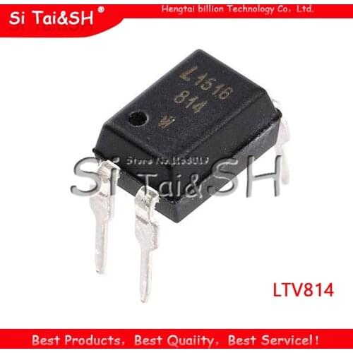 10pcs LTV-814 DIP-4 LTV814 DIP LTV-814A compatible optocoupler PC814 DIP4 original authentic
