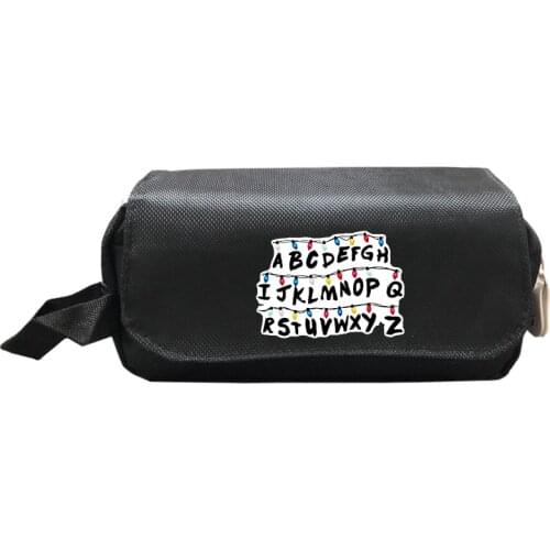 Stranger things Pencil Case Children Boys Girls Students Bags Back to School Kids Gifts Stationery Bag Fashion Penbag for Kids