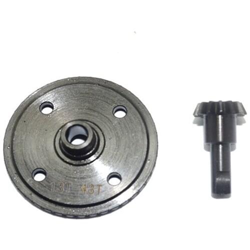 45# Hardened steel front and rear universal drive large and small umbrella gear set For ARRMA SENTON/TYPHON