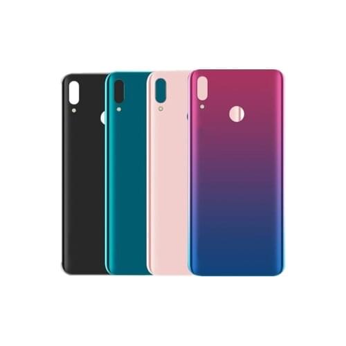 10Pcs/lot Back Battery Plastic Housing Replacement For Huawei Y9 2019 / Enjoy 9 Plus Back Cover Case Rear Door with adhesive