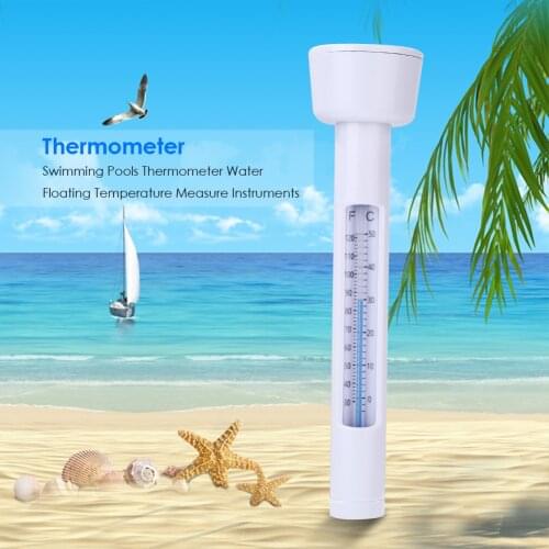 Swimming Pool Thermometer Floating Portable Bathtub Spa Hot Tub Fish Ponds Water Temperature Measuring Meter Tester Tools