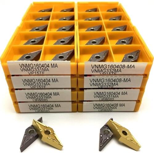 VNMG160404 VNMG160408 External turning tool carbide insert Cutting tool high quality Steel processing CNC metal lathe tools