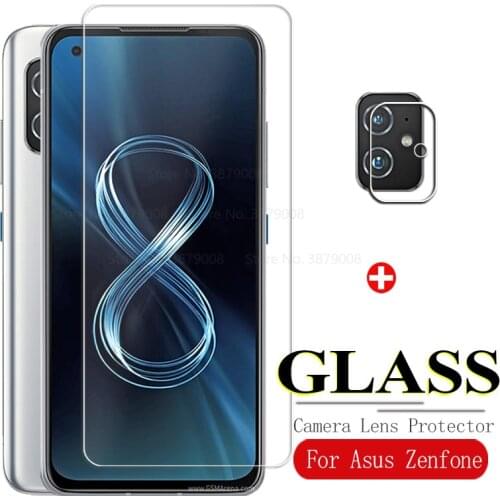 Full Cover Glue Tempered Glass For Asus Zenfone 8 Screen Protector For Asus Zenfone 8 Camera Glass For Asus Zenfone 8 Glass 5.9"
