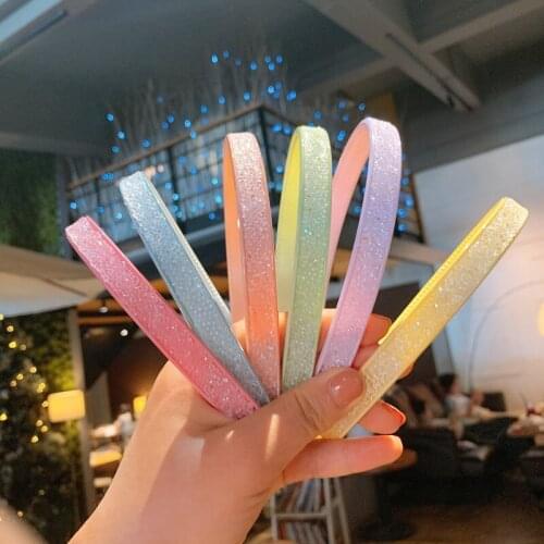 QCOOLJLY Women Girls Cute Sponge Simple Hairbands Sweet Hair Holder Headband Hair Hoop Fashion Hair Accessories Headwear