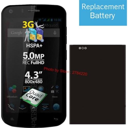 3.7V 1800 mAh Replacement Battery For BLU Life Play L100a L100i C735804180T Bateria Batterie Mobile Phone Batteries