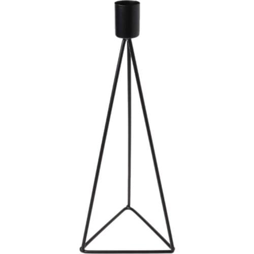 B0KB Triangle Geometric Candlestick Tealight Candle Holder Stand Wedding Party Home Table Decor