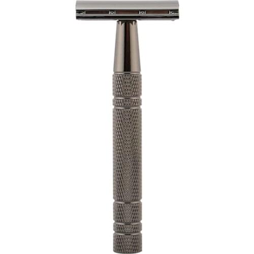 Double Edge Safety Razor Vintage Metal Single Blade Razor Classic Wet Shaving Manual Shavers Fits Standard Razor Blades