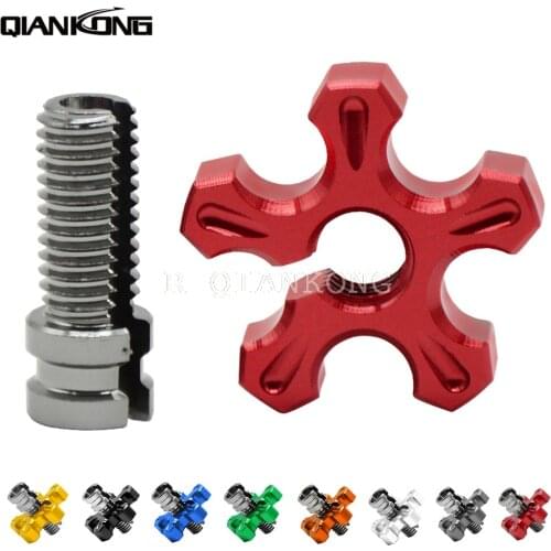For SUZUKI DL 650 v-strom GSF 600/650 BANDIT GSR 600/750 GSXS750 GSX650F Motorcycle CNC Clutch Cable Wire Adjuster Screw M8*1.25